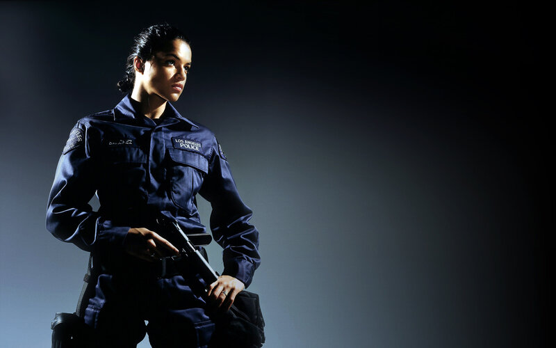 Police officer in uniform