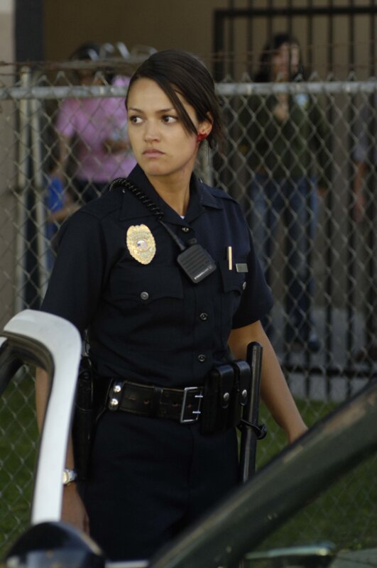 Police officer on duty