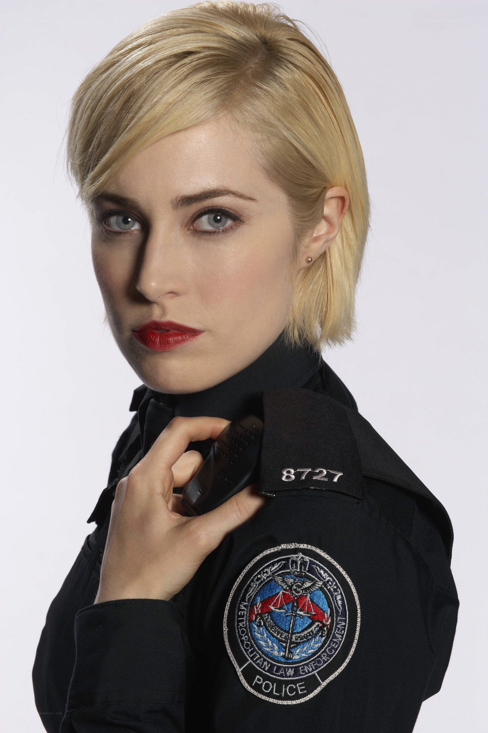 Police officer portrait