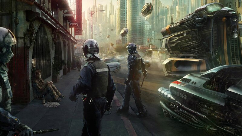 Police Officers in City