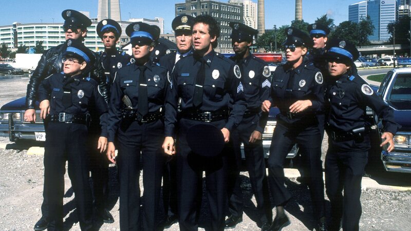 Police officers in uniform
