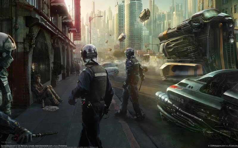 Police Officers on Street