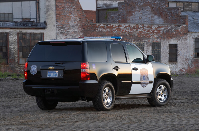 police suv in urban setting