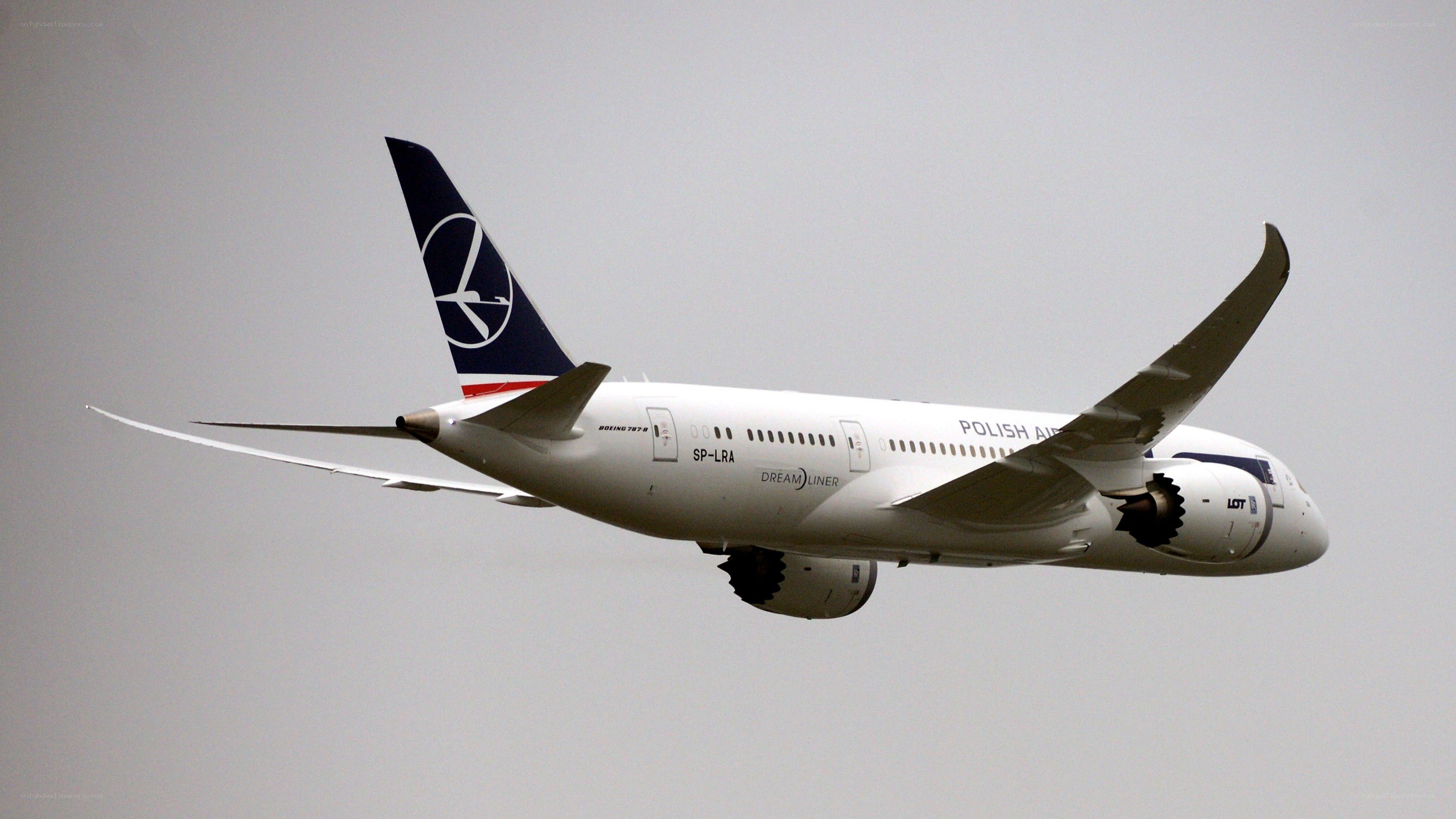 Polish Air Boeing 787 in flight