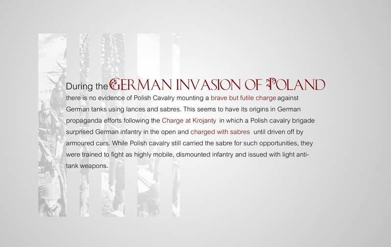Polish cavalry charge myth