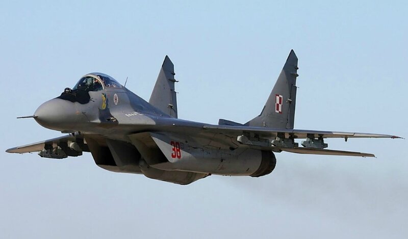 Polish MiG-29 Fighter Jet