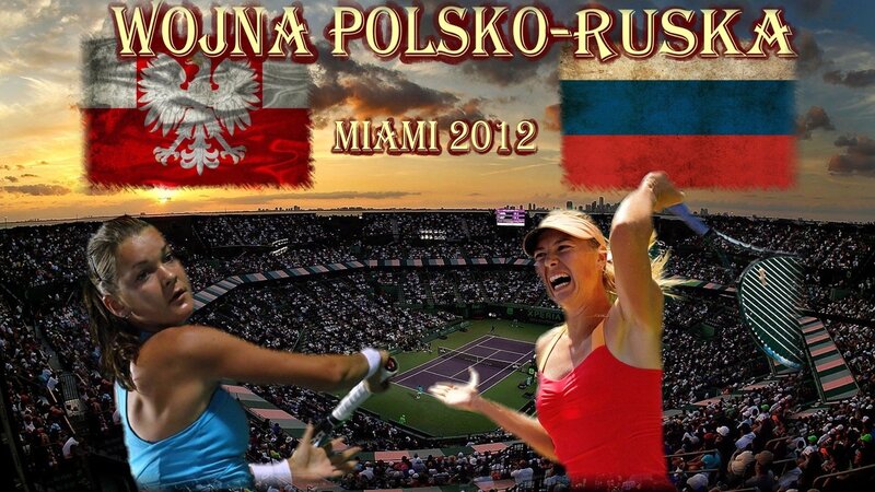 Polish vs Russian Tennis Match