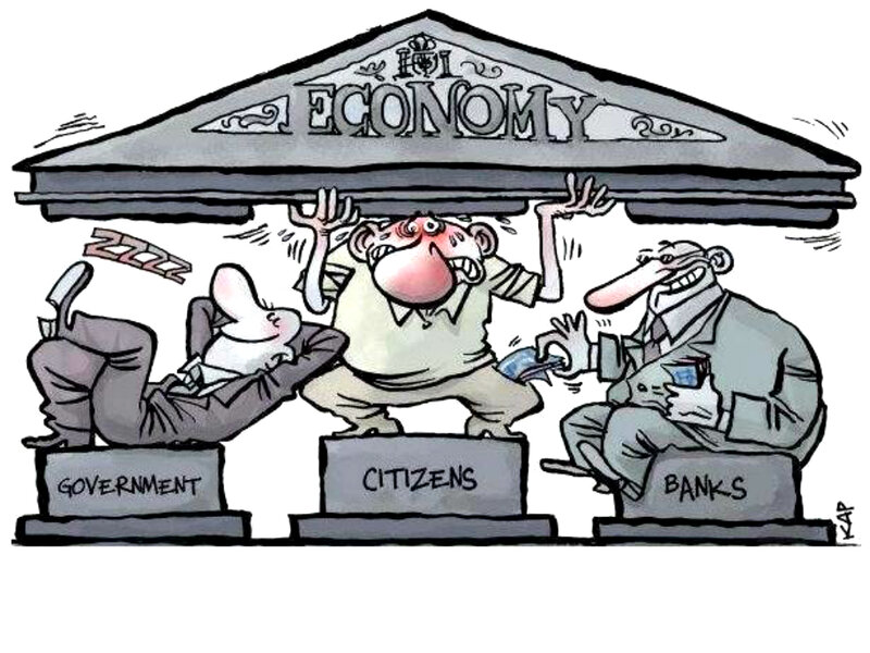 Political Cartoon — Gray