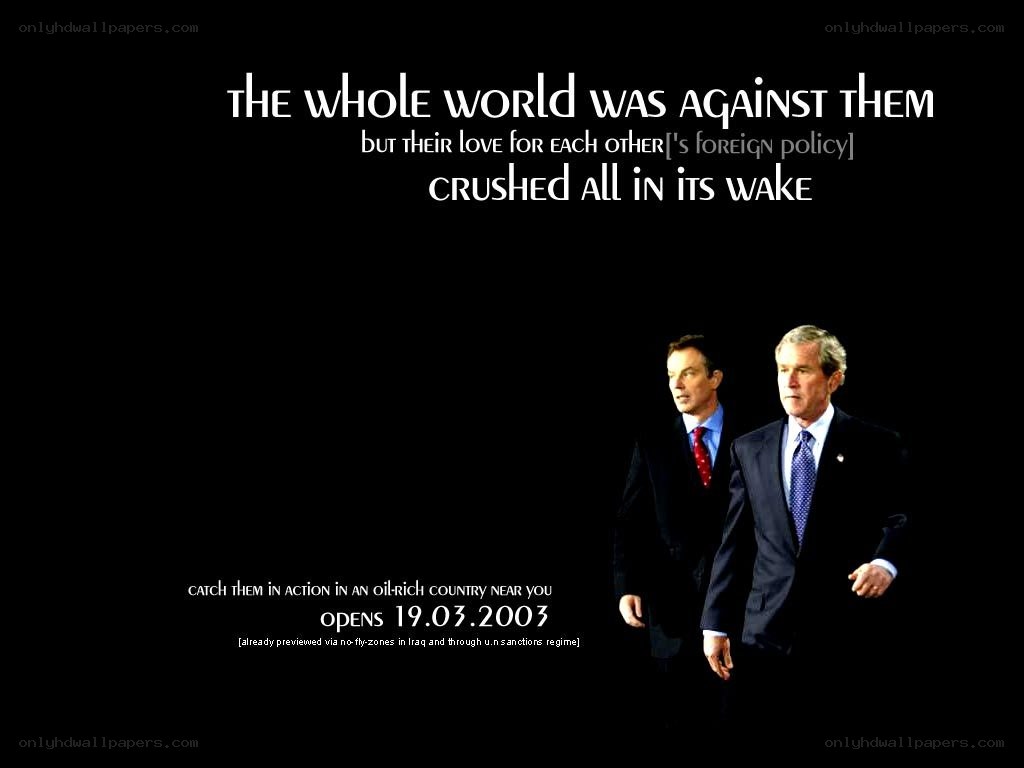 political satire poster