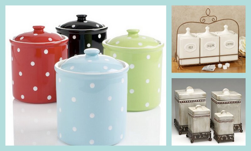 Polka Dot Canisters