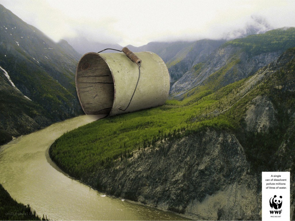 Pollution awareness ad