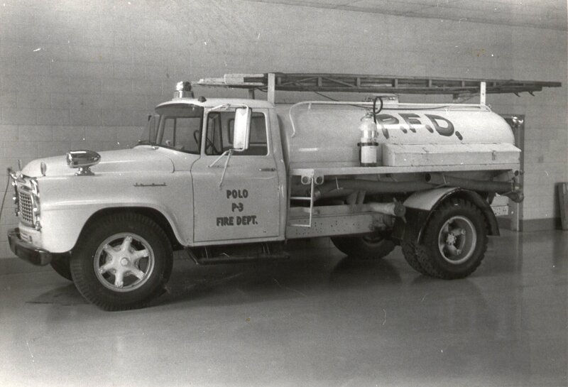 Polo Fire Department truck