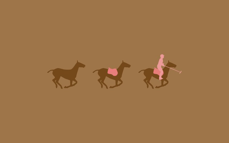 Polo Player on Horse
