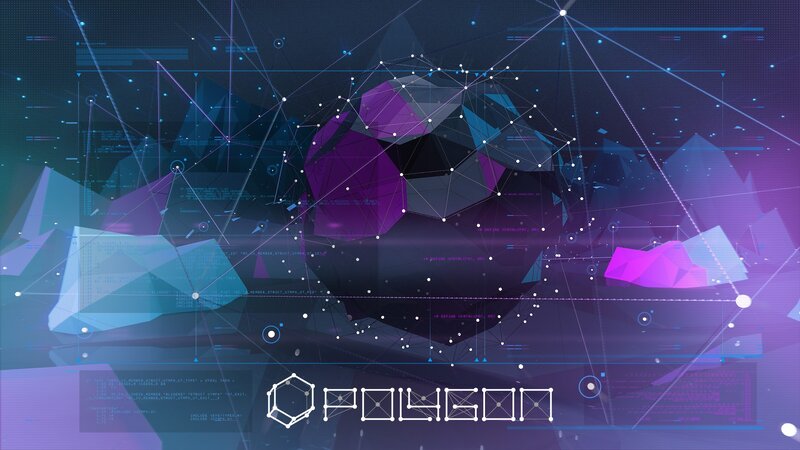 Polygon Blockchain Logo