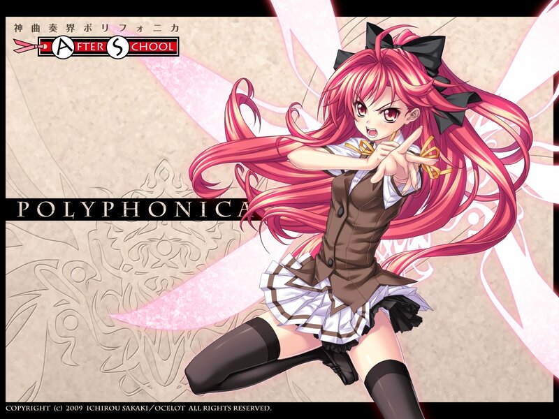 Polyphonica anime character art