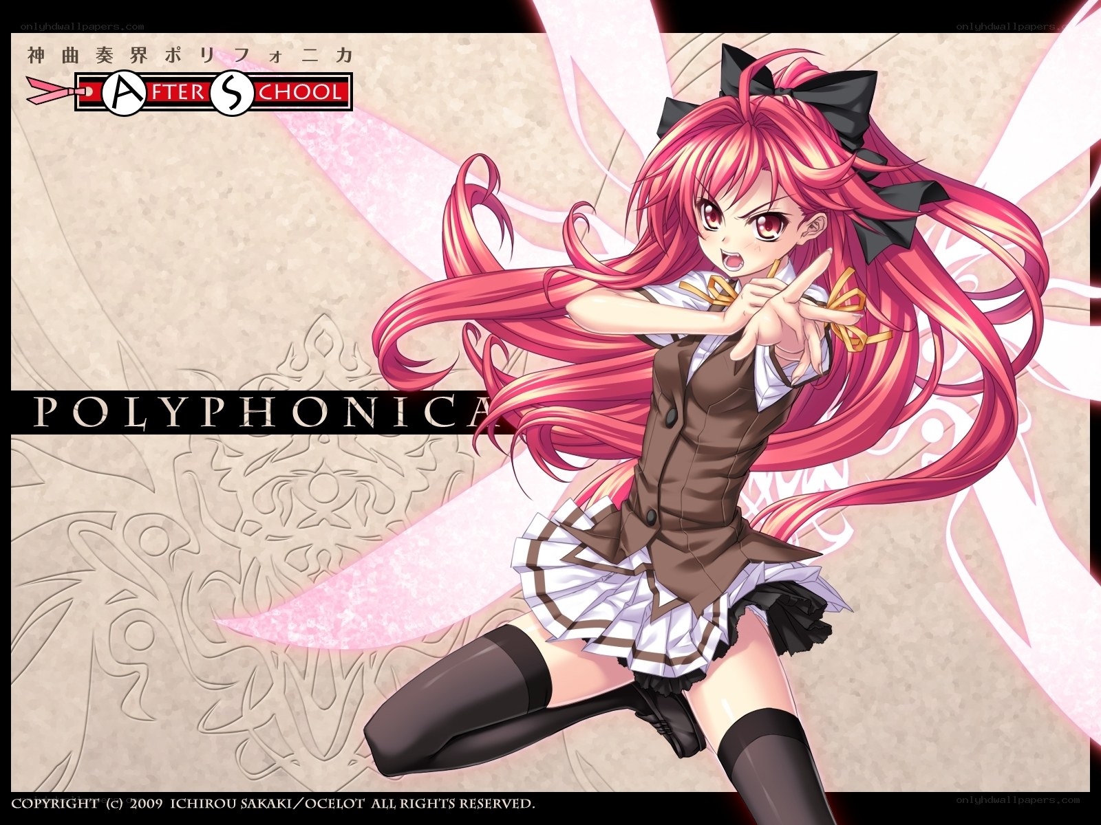 Polyphonica anime character art