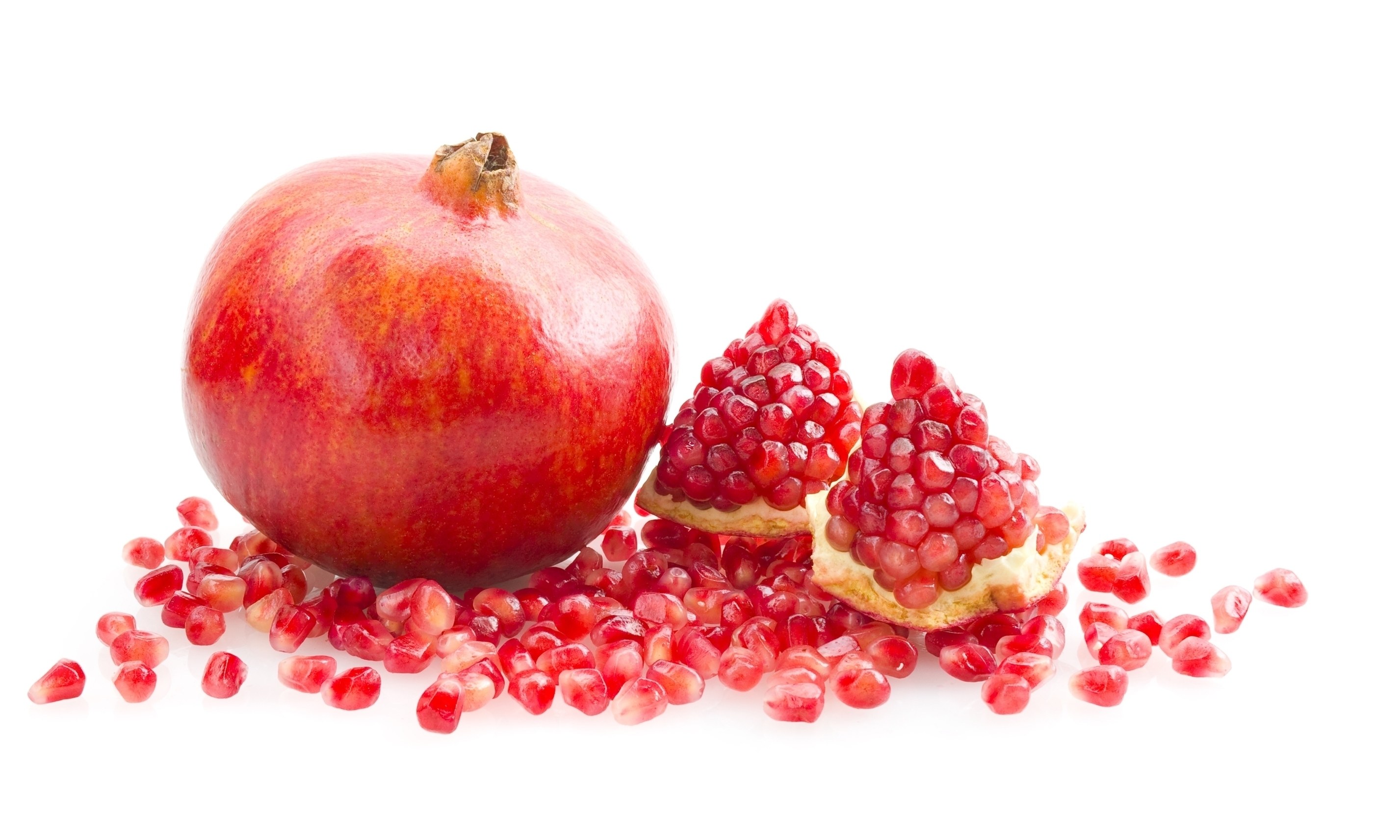 Pomegranate fruit and seeds