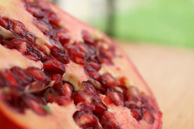 Pomegranate Fruit Slice