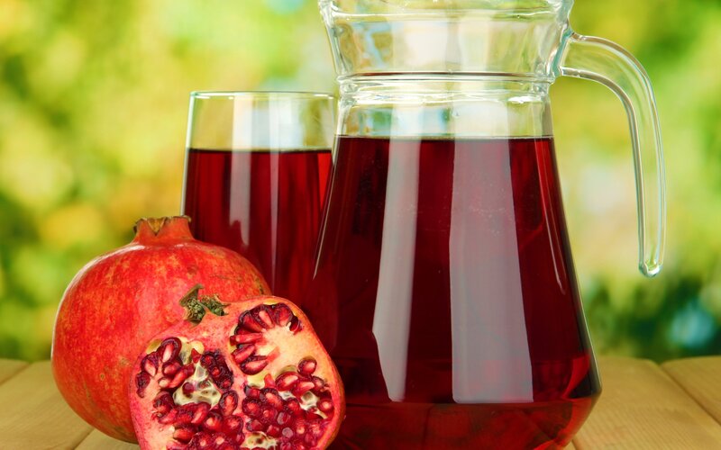 Pomegranate Juice Setup