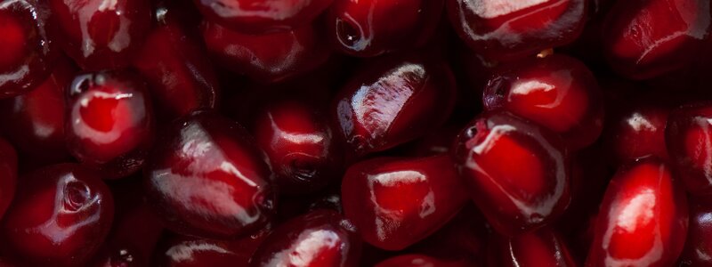 Pomegranate Seeds — Red, Rich, Photograph