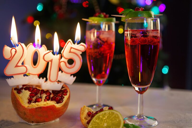 Pomegranate with Candles