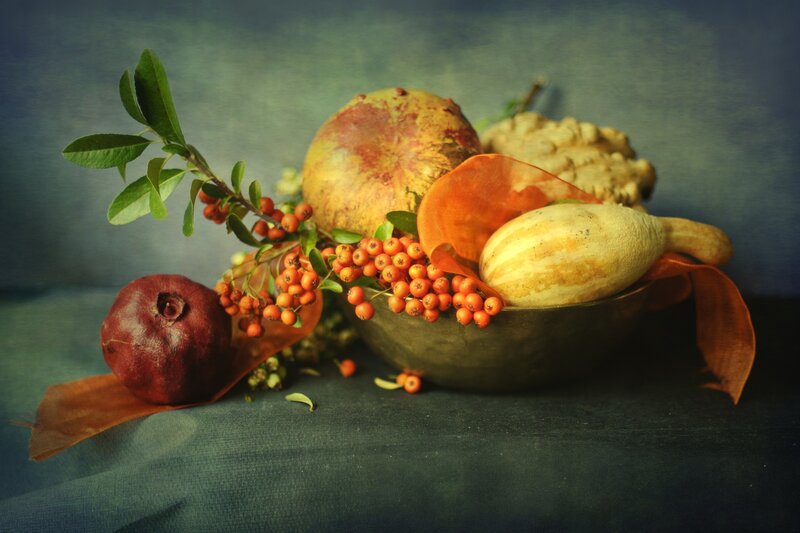 Pomegranates and Berries