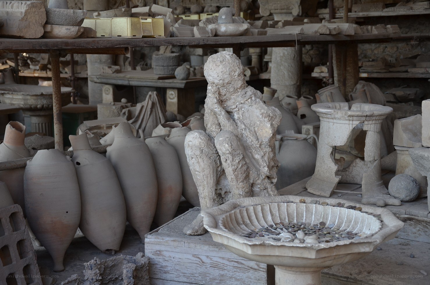 Pompeii plaster casts