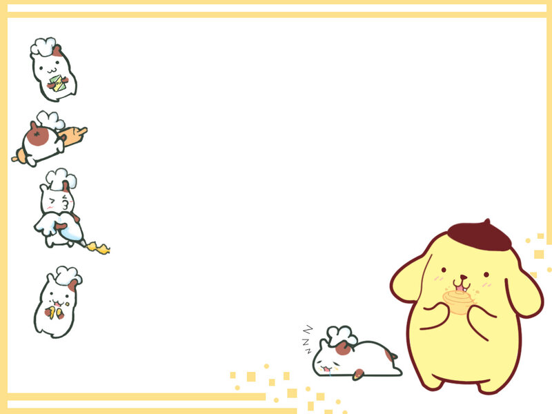 Pompompurin Eating