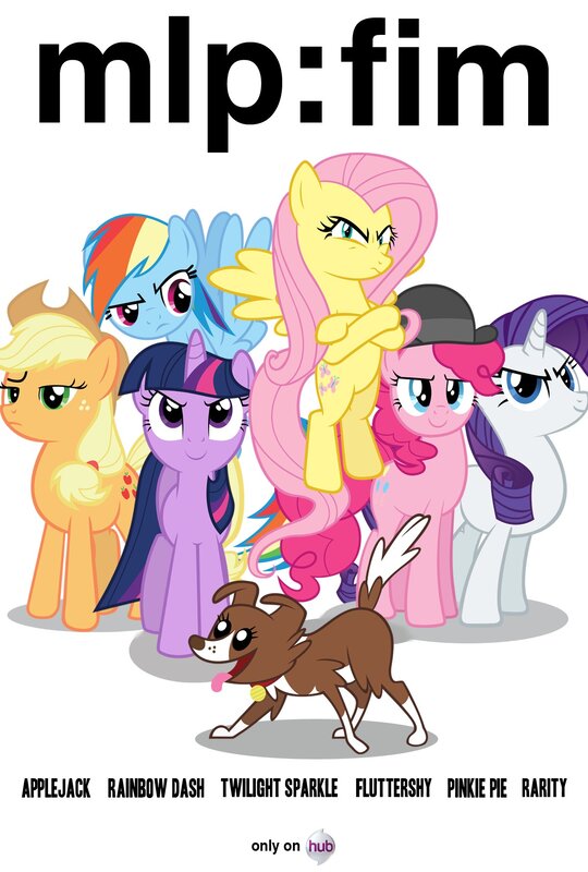 Ponies and a Dog