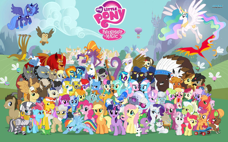 Ponies and Creatures Gathering