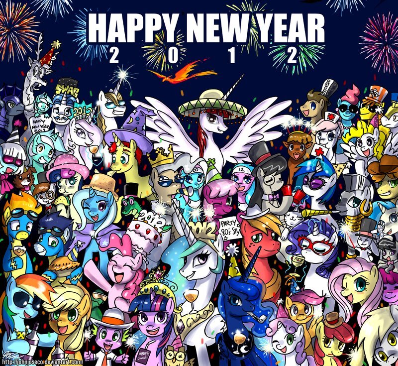 Ponies at a Party