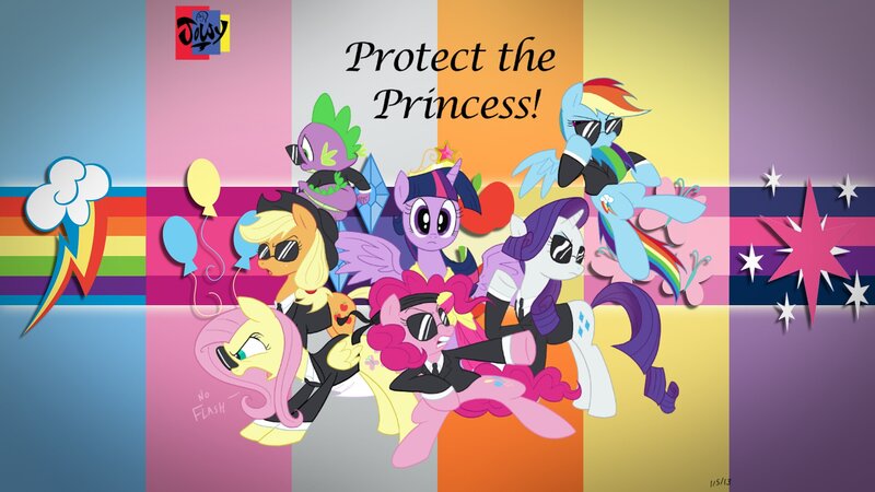 Ponies in Suits