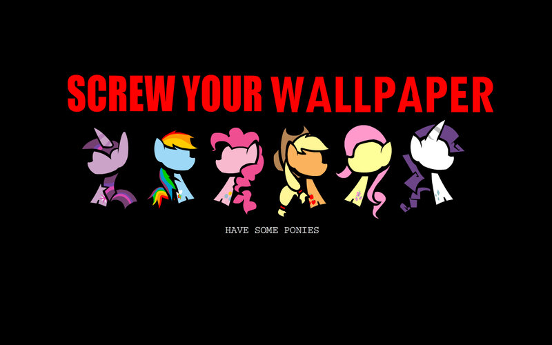 ponies wallpaper meme