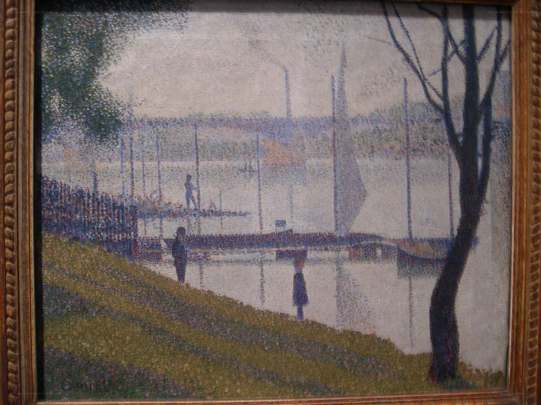 Pont de Clichy painting