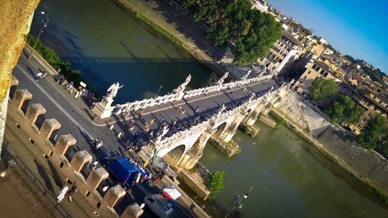 Ponte Sant'Angelo Bridge — Blue