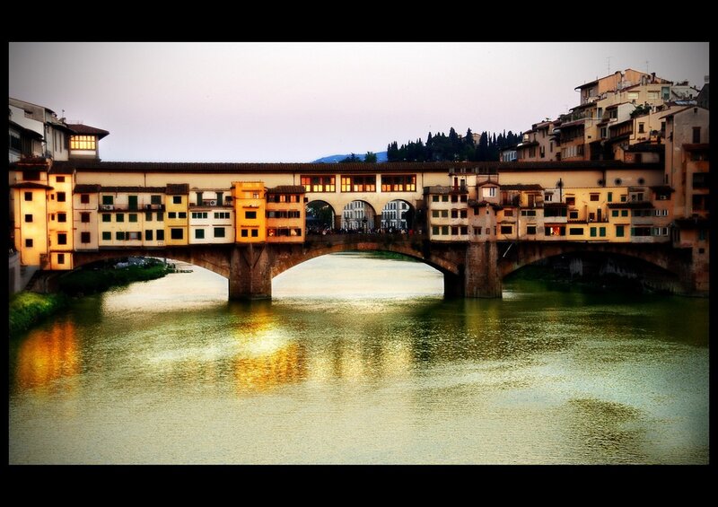 Ponte Vecchio at dusk