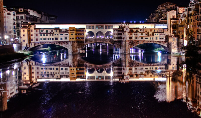 Ponte Vecchio at night