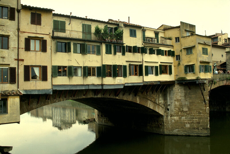 Ponte Vecchio Bridge — Beige