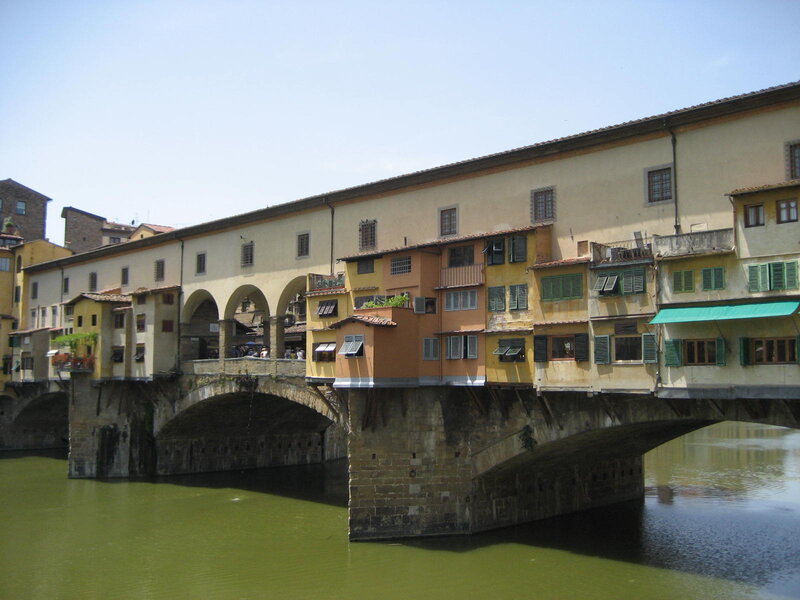 Ponte Vecchio Bridge — Green