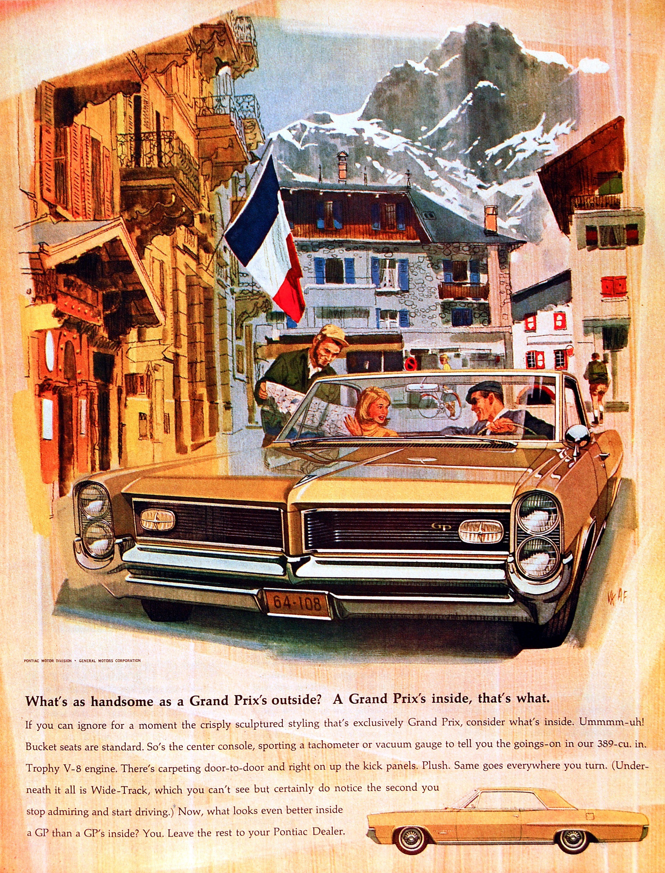Pontiac Grand Prix ad