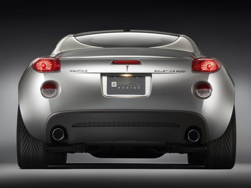 Pontiac Solstice GXP rear view