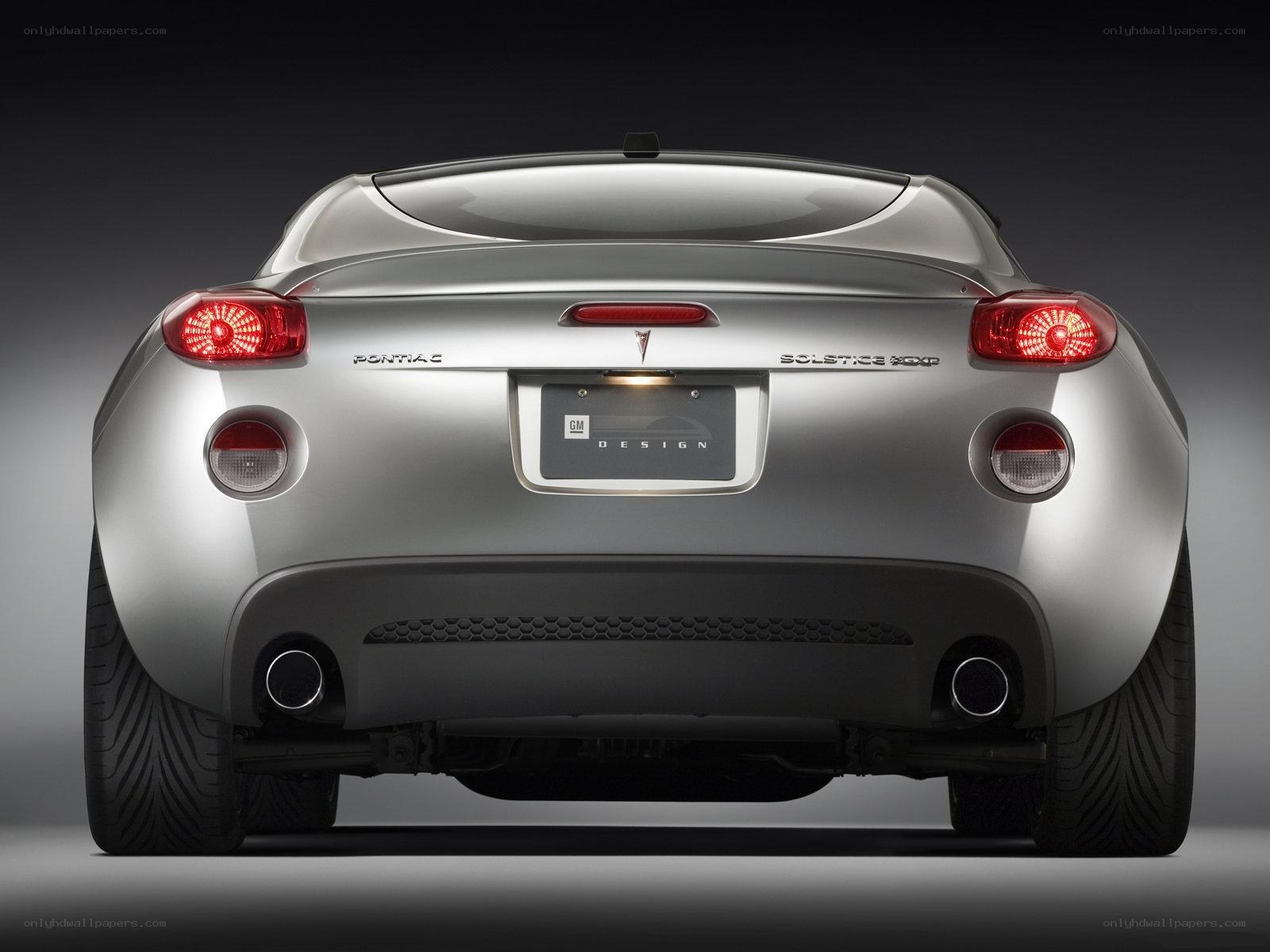 Pontiac Solstice GXP rear view