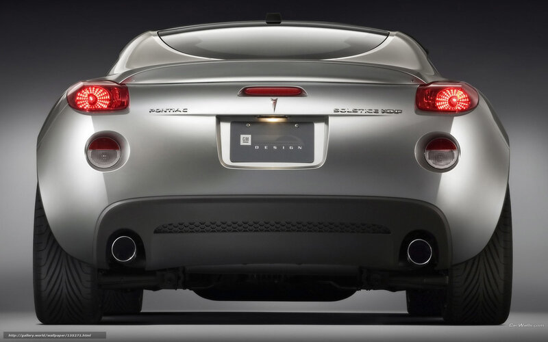 Pontiac Solstice GXP rear view
