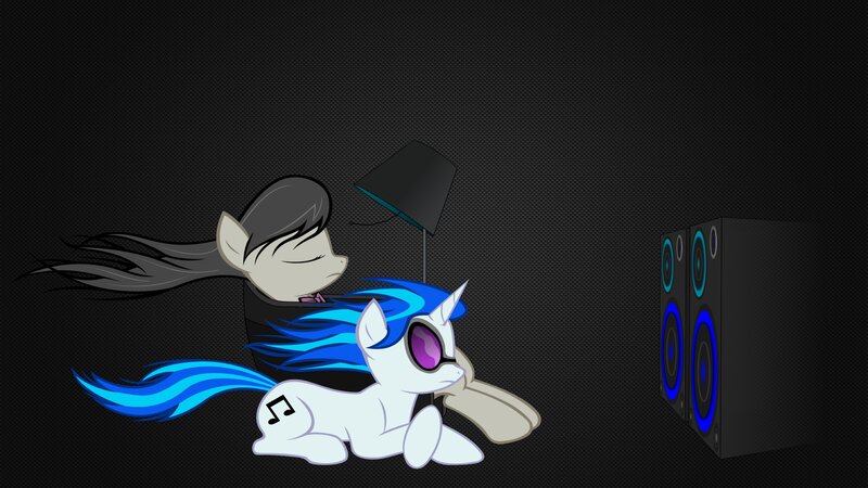 Pony and Character with Speakers