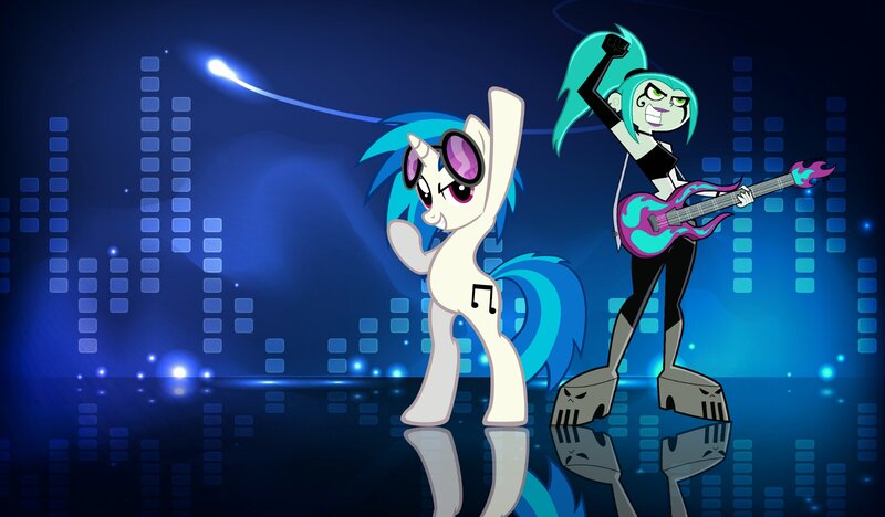 Pony and Humanoid Musician