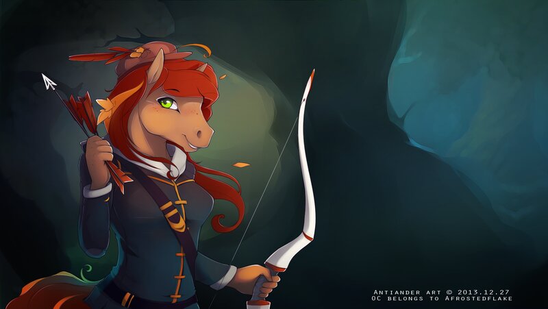 Pony Archer in Cave