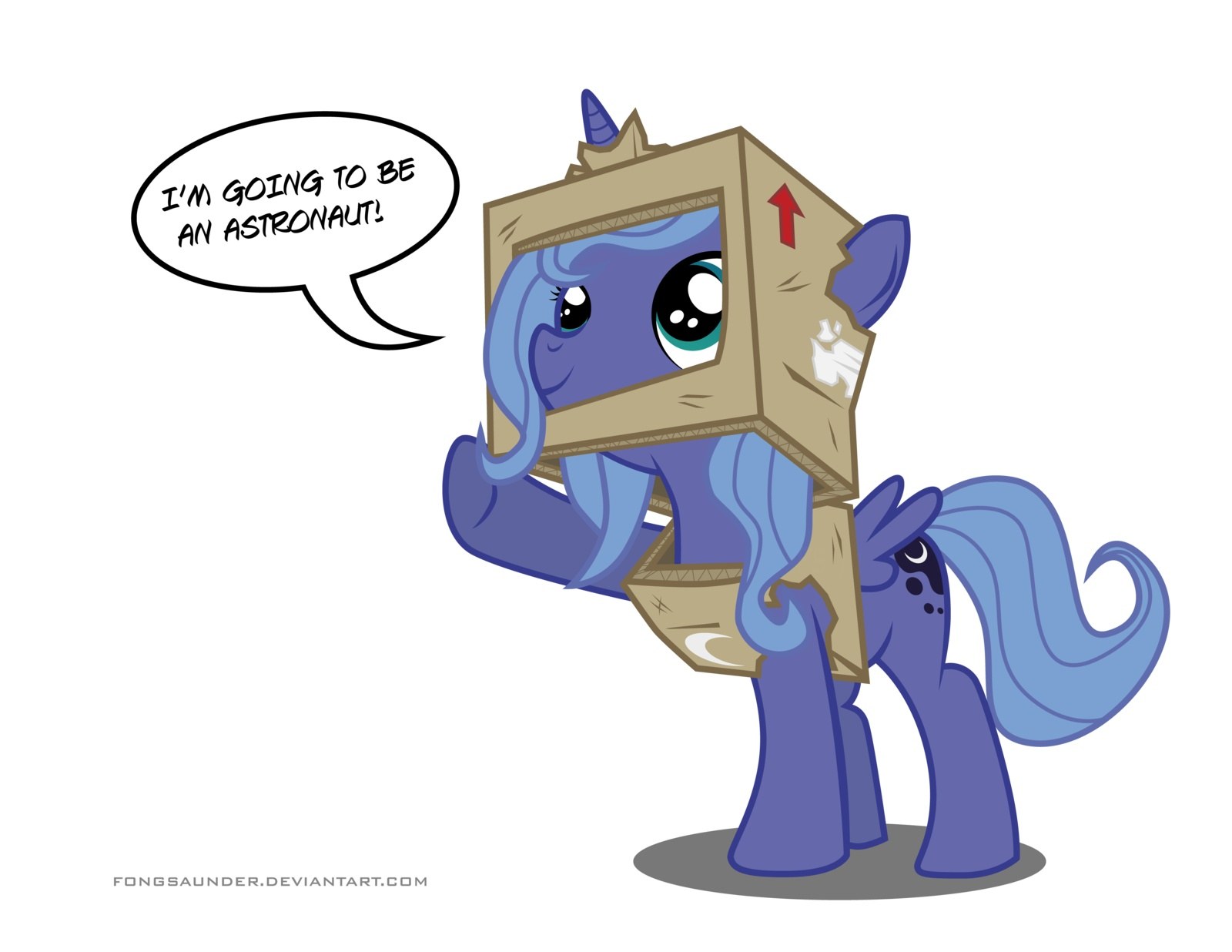 pony astronaut costume