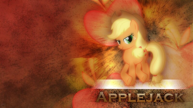 Pony Character Applejack — Red