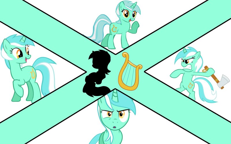 Pony character collage