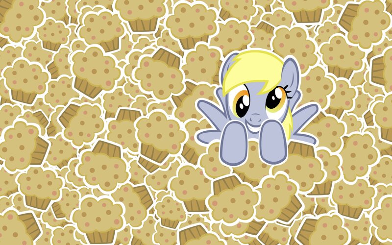 Pony Character in Cupcakes